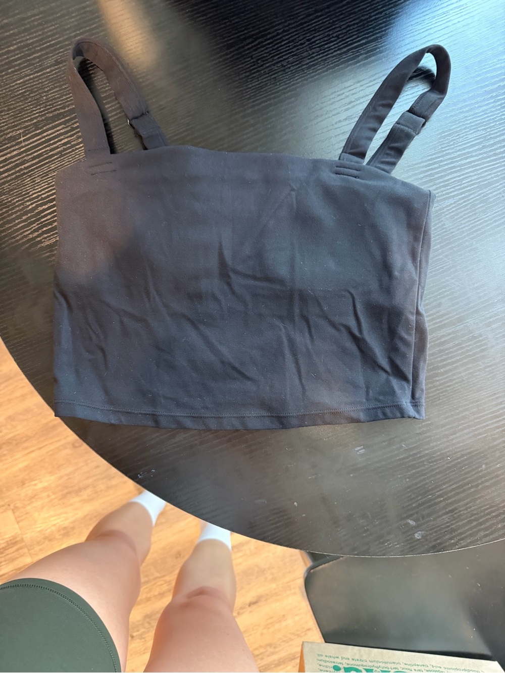 Vitality sports bra crop top